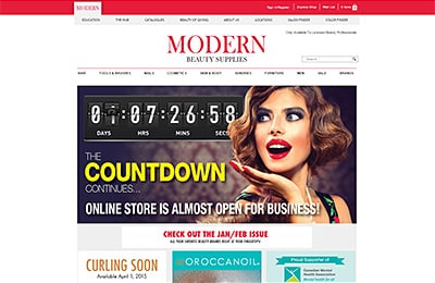 Case Study: The Modern Beauty Website Makeover